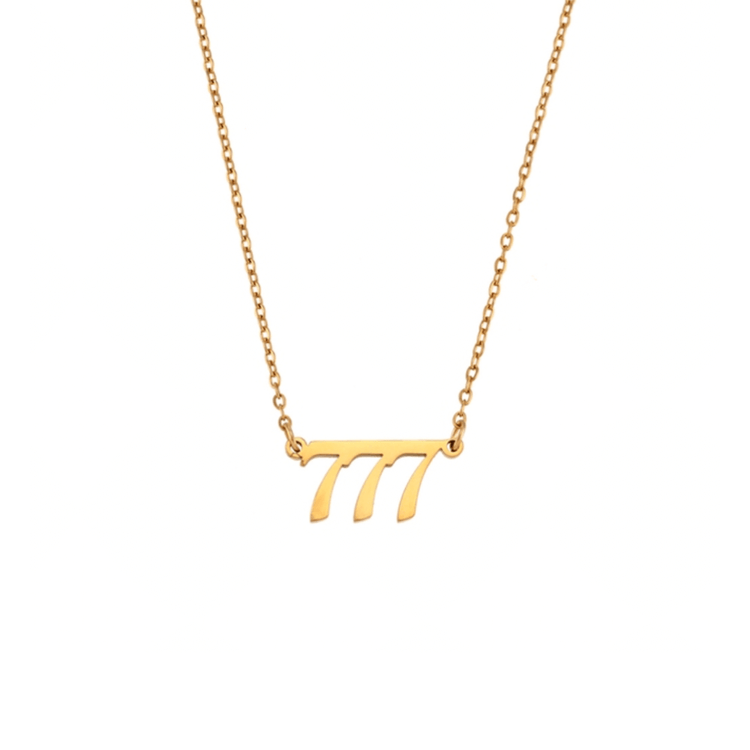 Angel Number Numeric Necklace
