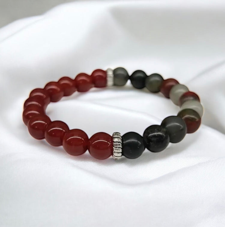 Carnelian & African Bloodstone - Vitality | Strength | Wellness