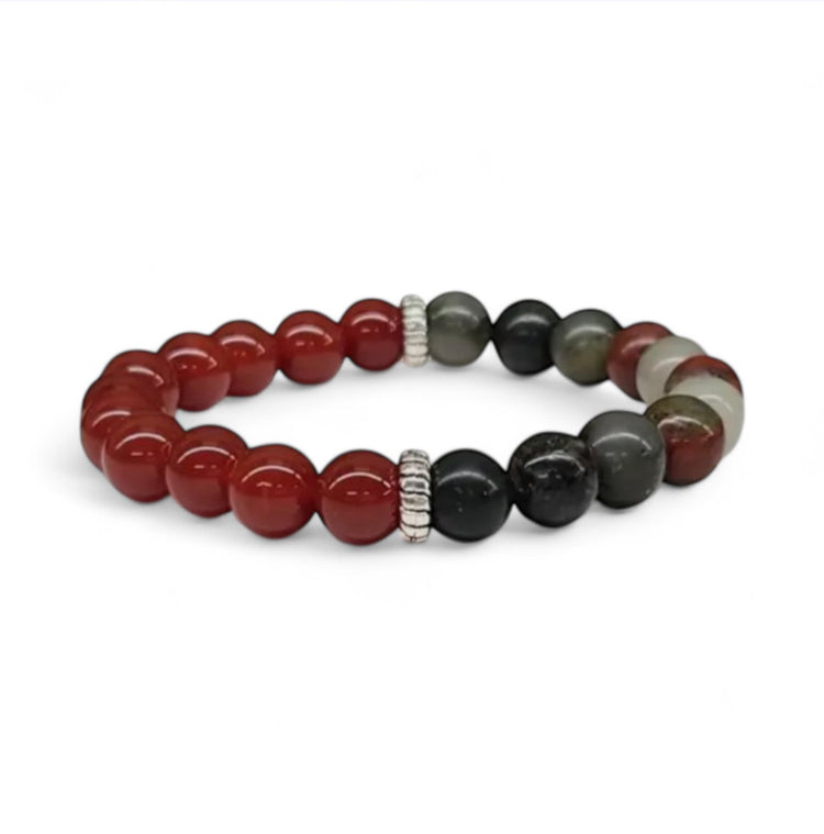 Carnelian & African Bloodstone - Vitality | Strength | Wellness