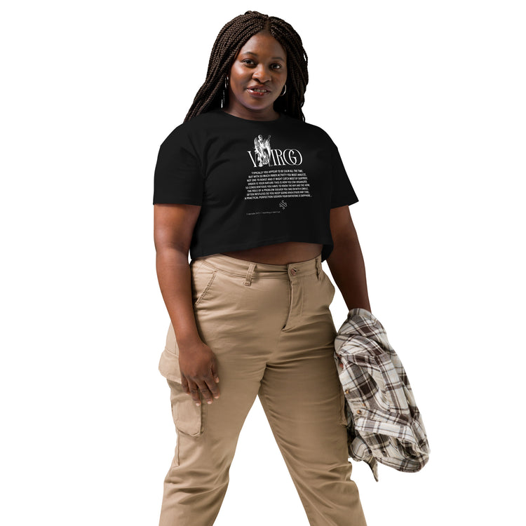 Virgo Zodiac Crop Top