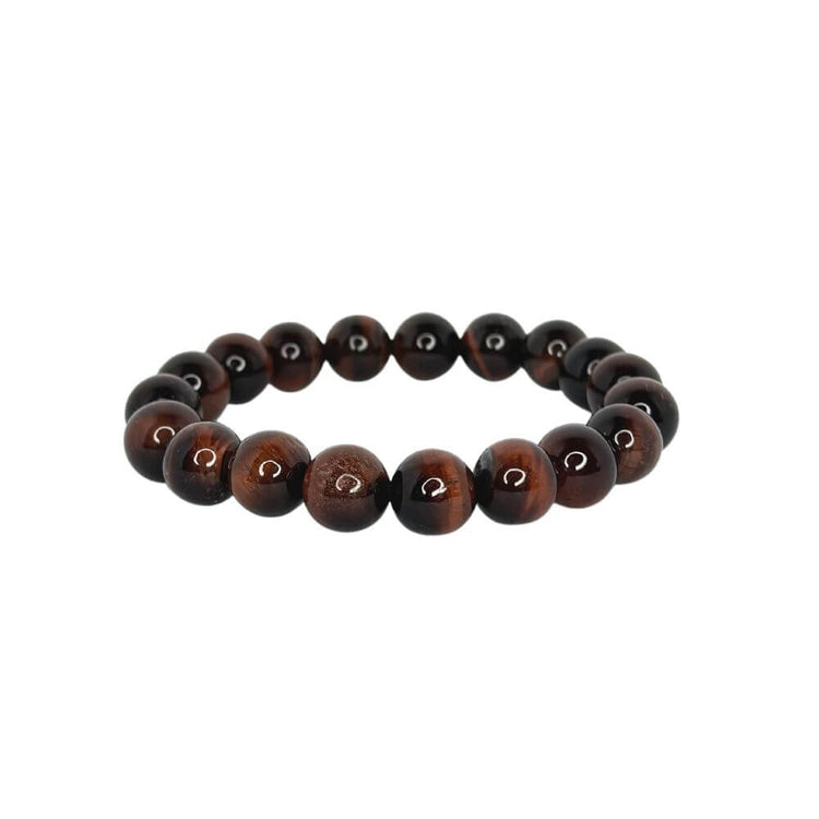 Red Tiger's Eye Crystal Bracelet- Focus | Prosperity | Confidence
