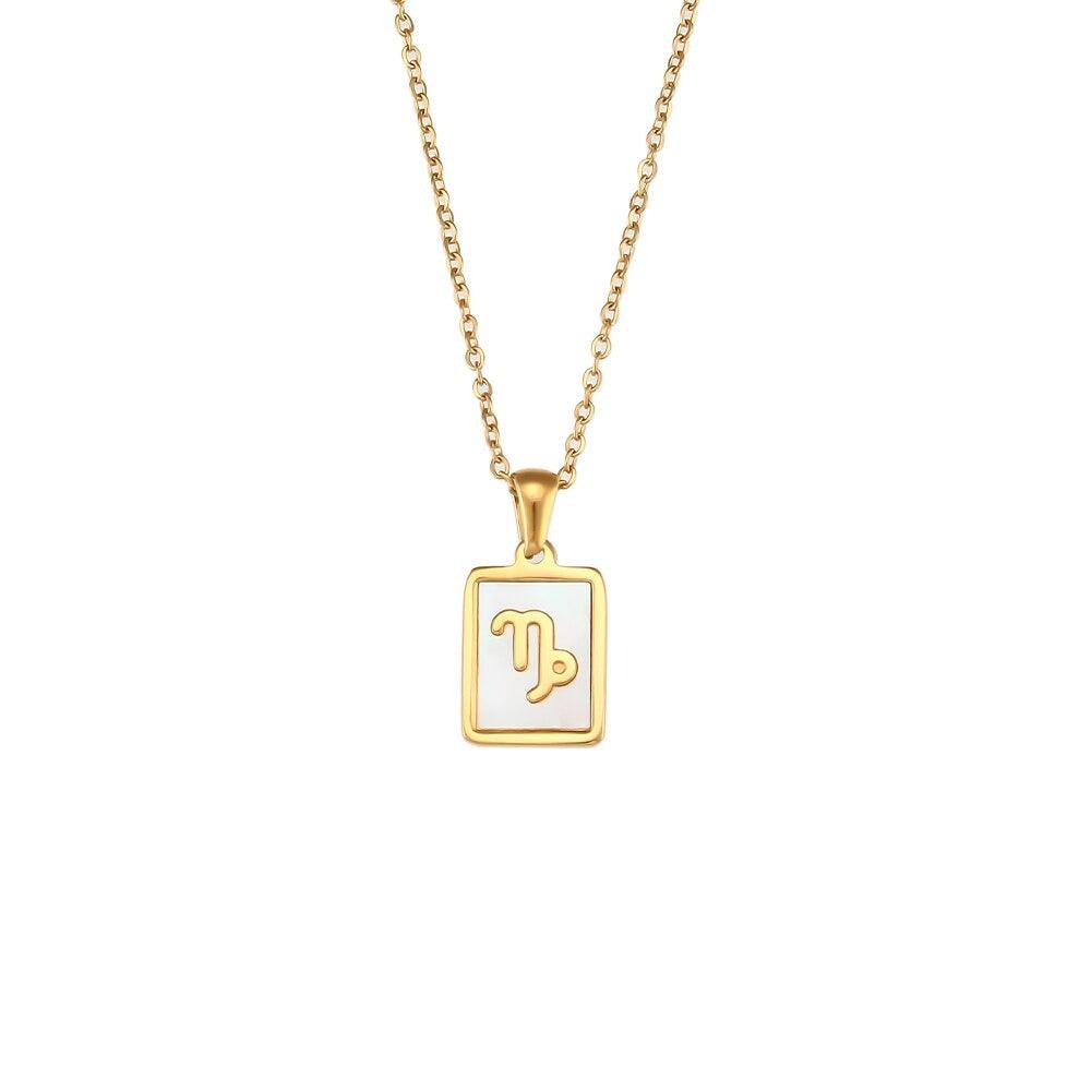 tarnish free zodiac necklace