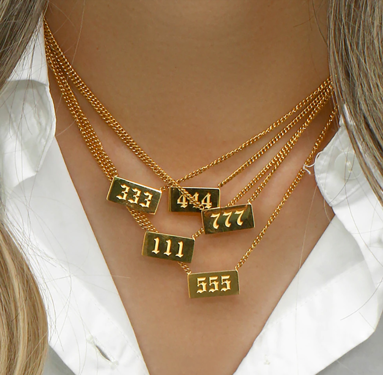 Angel Number Necklaces