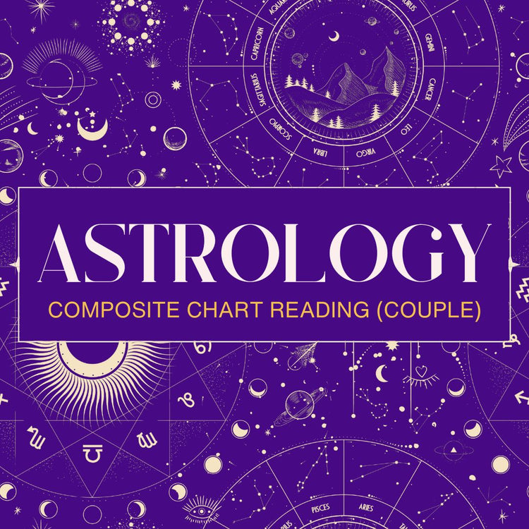 Composite Chart Reading (Couples Reading)- Tropical House System (1hour 30min)