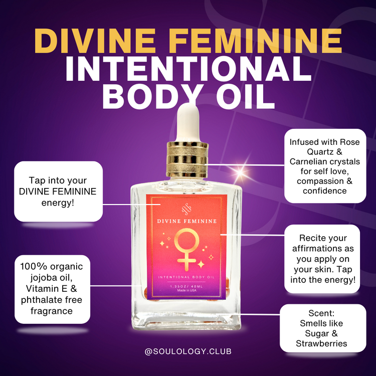 Divine Feminine Intentional Luxury Body Oil