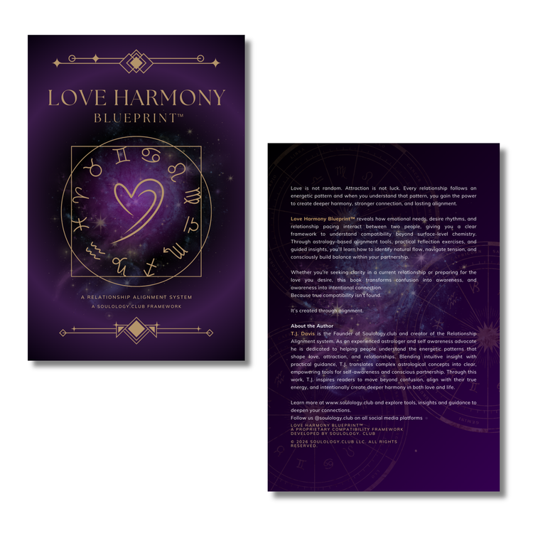Love Harmony Blueprint™ Book (Physical Copy)