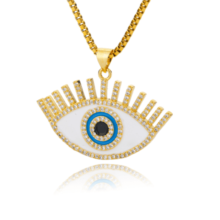 Large Evil Eye Necklace