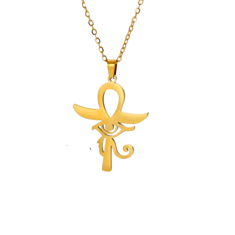 Ankh & Eye of Horus Necklace