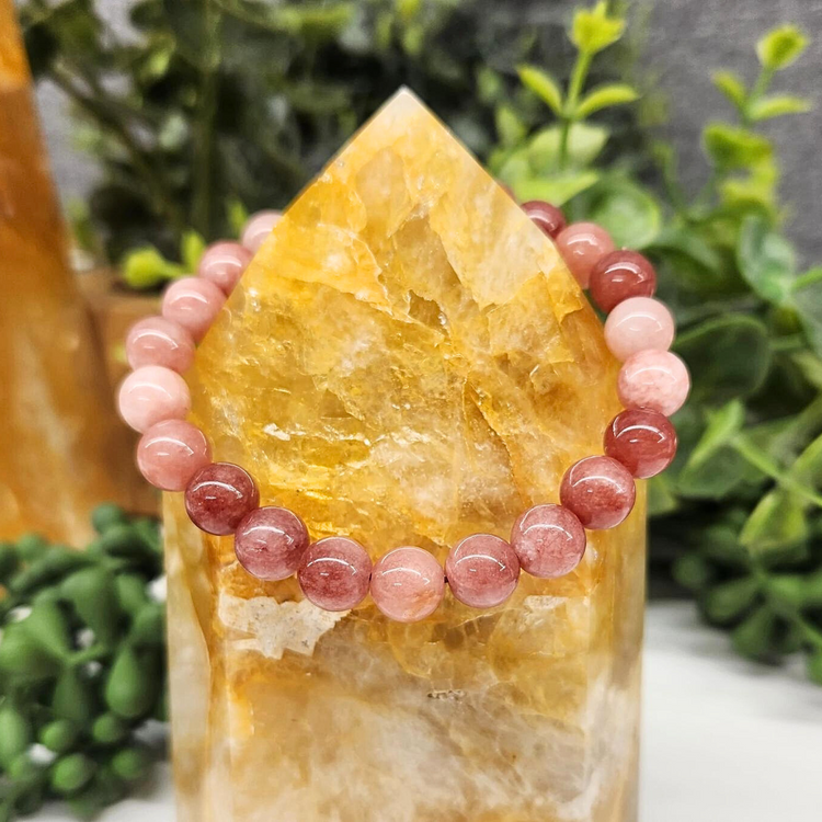 Pink Aventurine Crystal Bracelet - Love | Empathy | Abundance