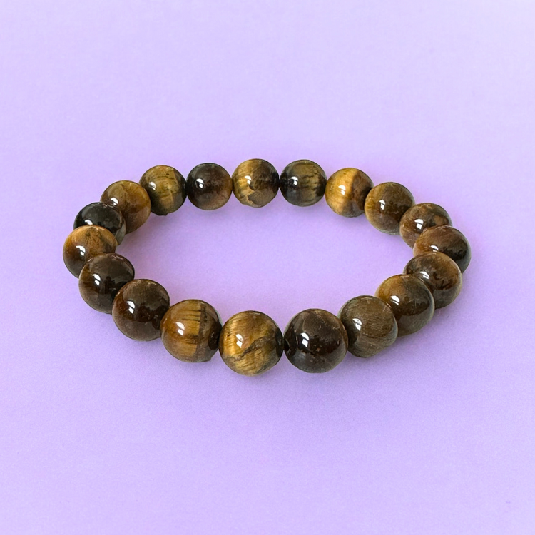 Tiger's Eye Crystal Bracelet- Focus | Prosperity | Confidence