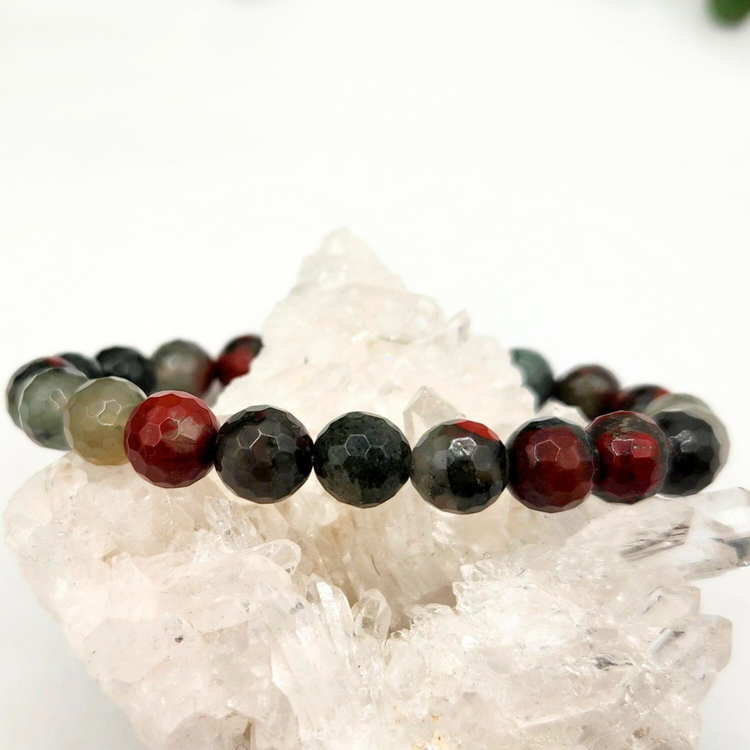 African Bloodstone Bracelet