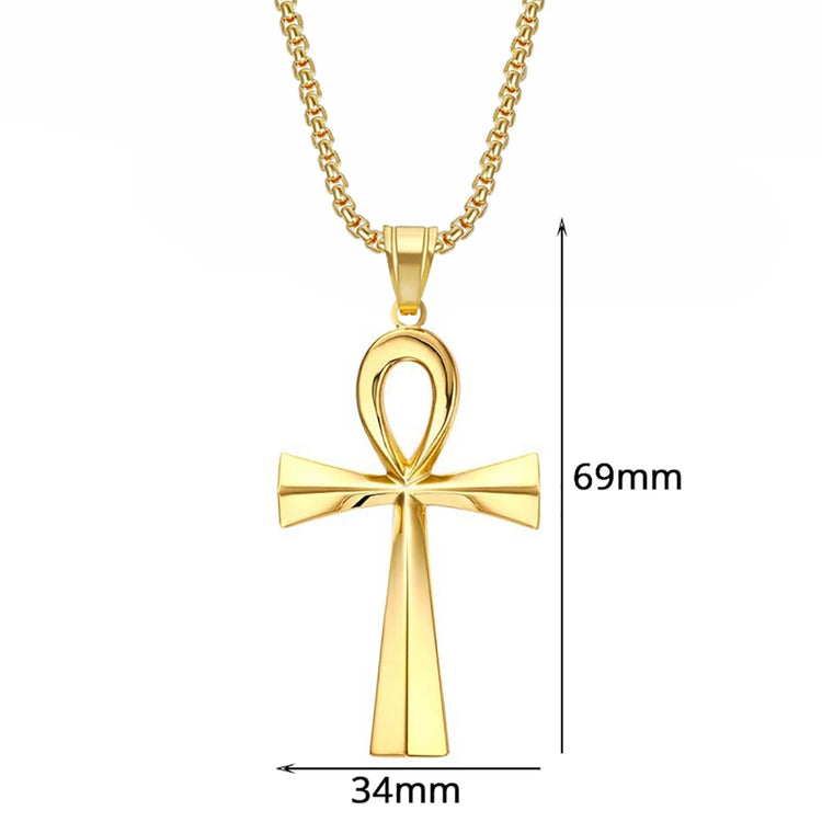 Ankh Necklace (Gold/Silver)