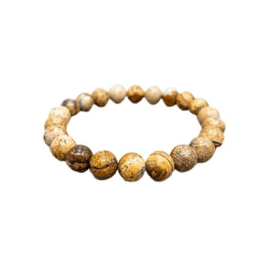 Picture Jasper Crystal Bracelet - Earth Energy | Comfort | Harmony