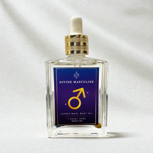 divine masculine body oil
