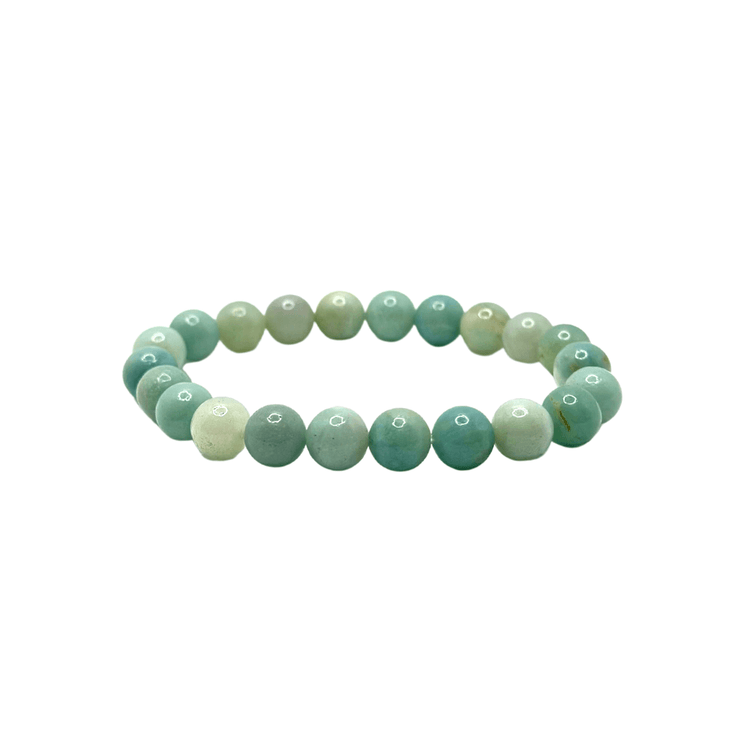 Blue Amazonite Crystal Bracelet - Communication | Creativity | Alignment