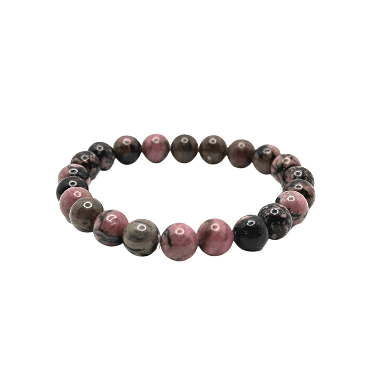 Rhodonite Crystal Bracelet - Compassion | Gratefulness | Healing