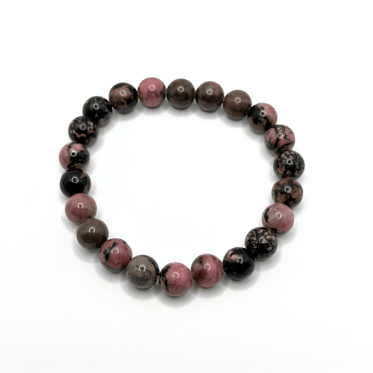 Rhodonite Crystal Bracelet - Compassion | Gratefulness | Healing