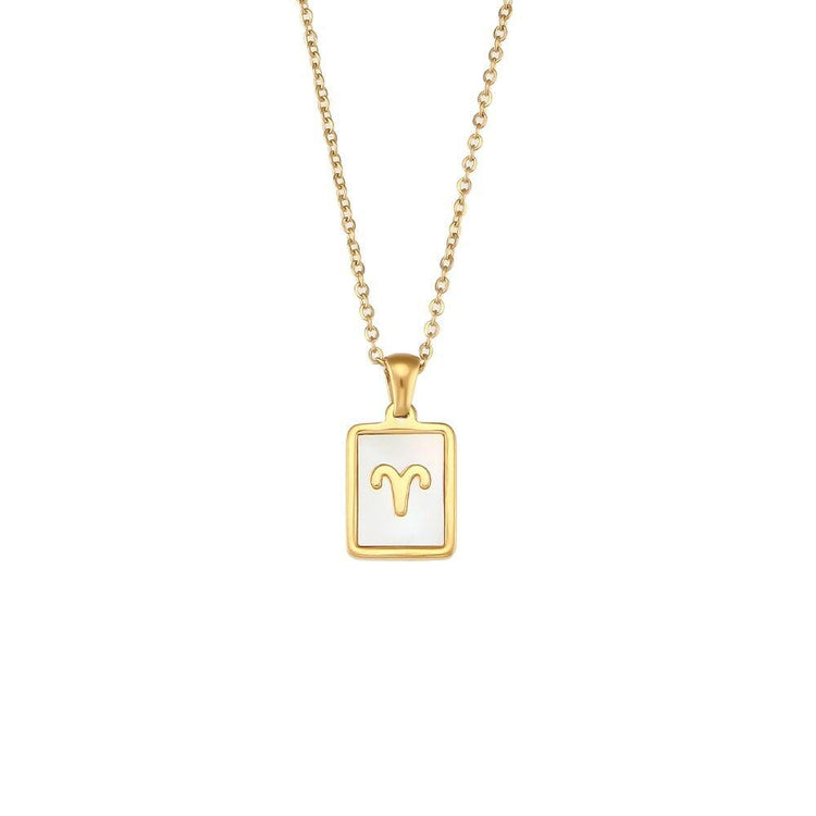 tarnish free zodiac necklace