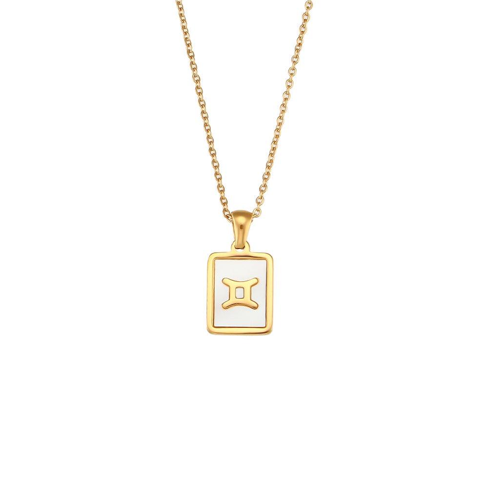 tarnish free zodiac necklace