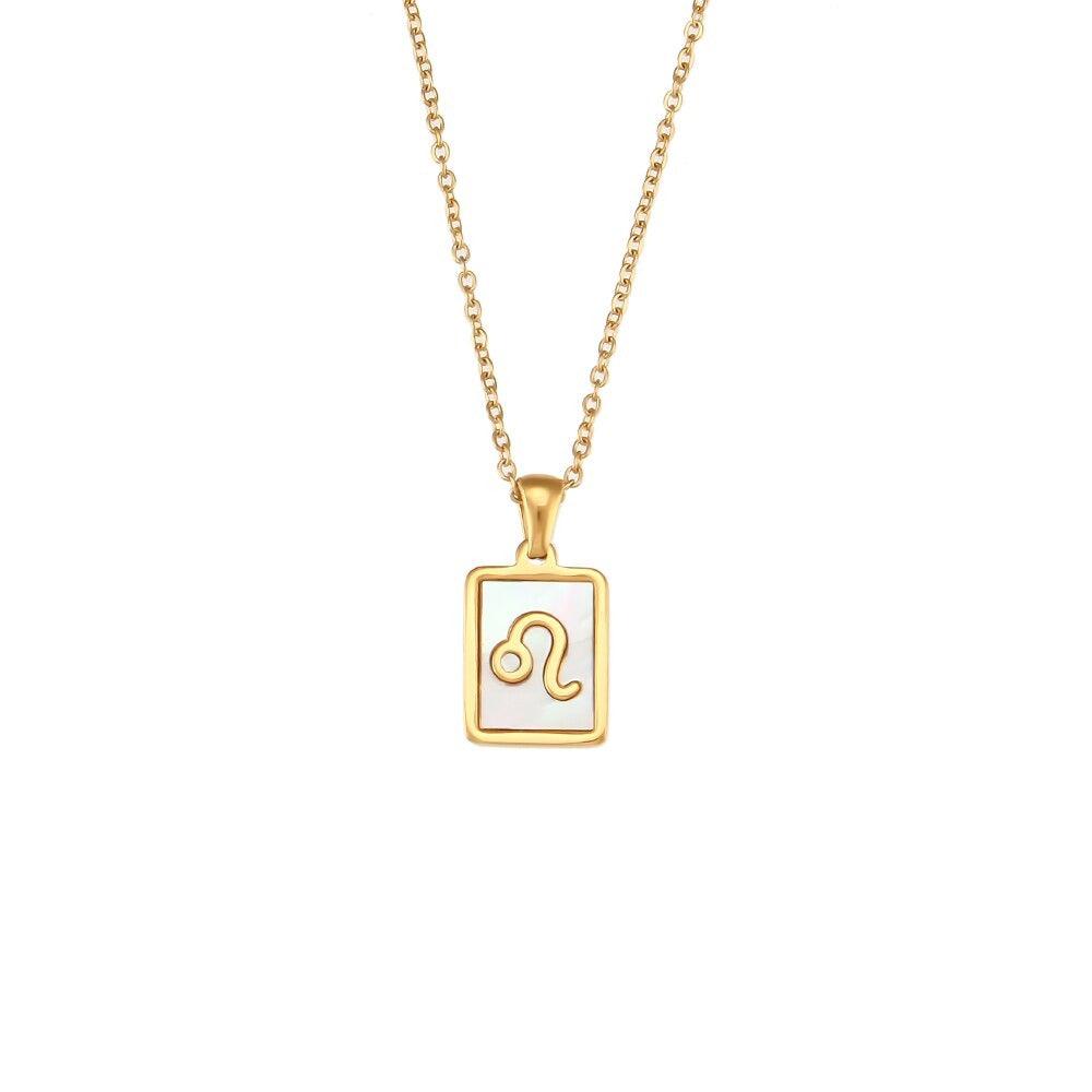 tarnish free zodiac necklace