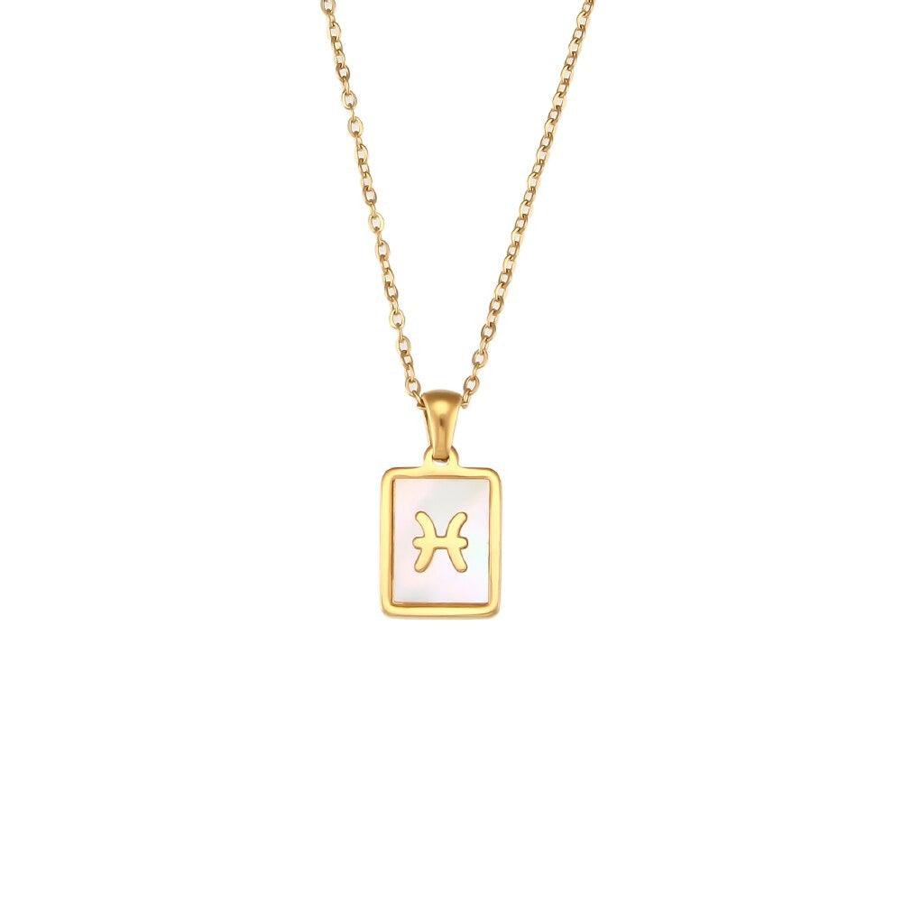 tarnish free zodiac necklace