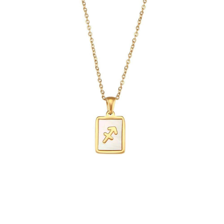 tarnish free zodiac necklace