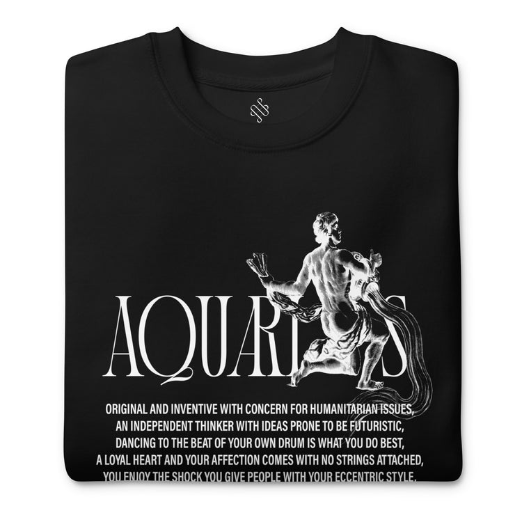 Aquarius Unisex Zodiac Sweatshirt
