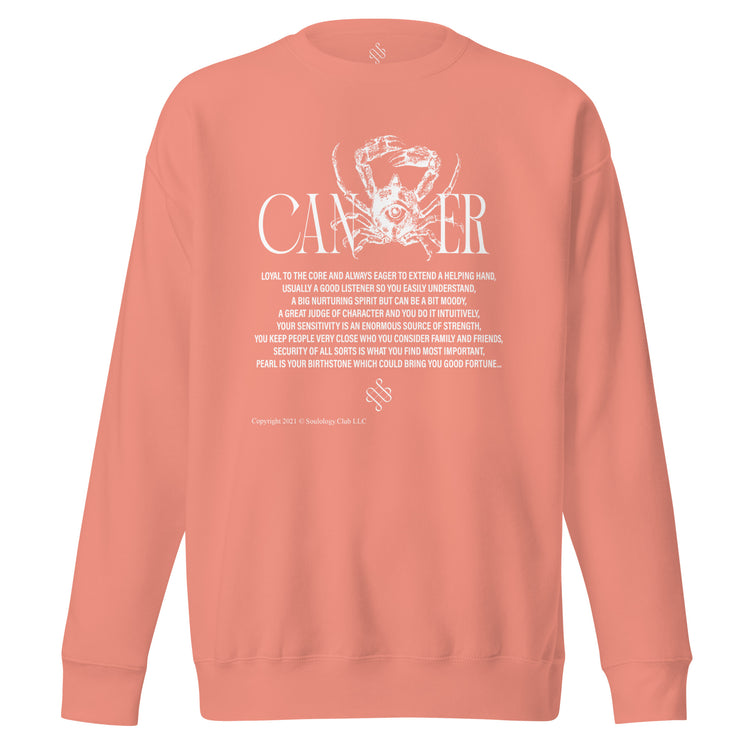 Cancer Unisex Zodiac Sweatshirt