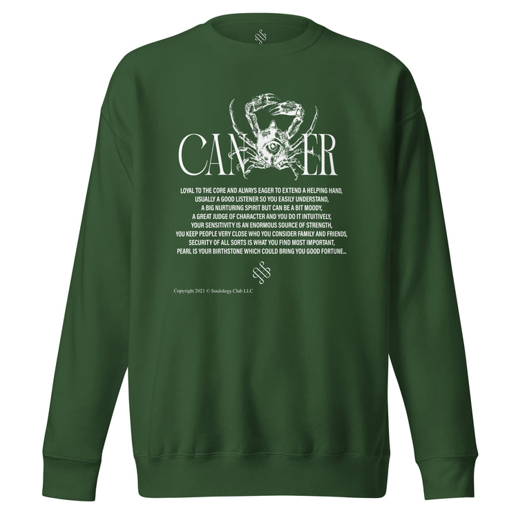 Cancer Unisex Zodiac Sweatshirt