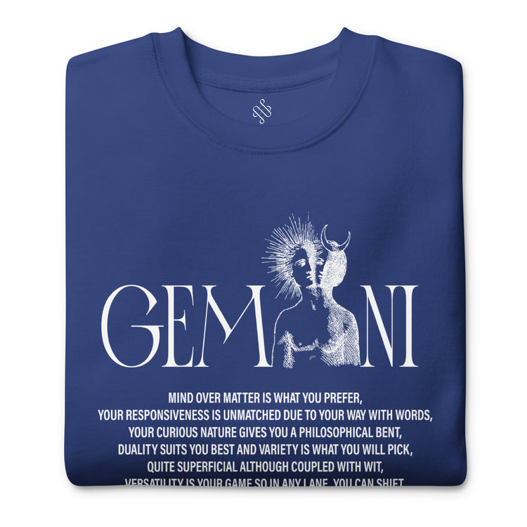 Gemini Unisex Zodiac Sweatshirt